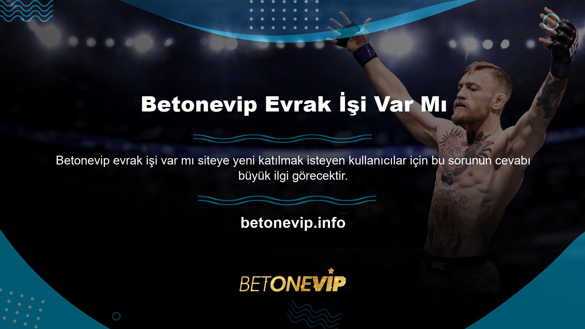 Betonevip, mevcut çok sayıda çevrimiçi casino platformundan yalnızca biridir