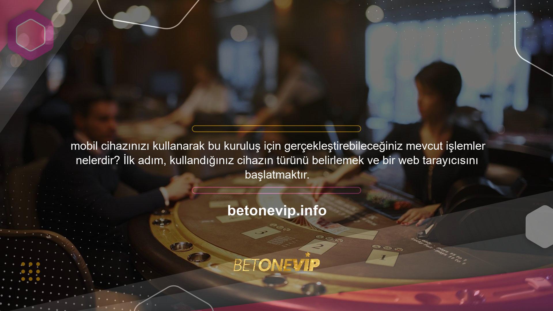 Bundan sonra web sitesine erişim sağlamak için yeni Betonevip giriş bilgilerinizi girin